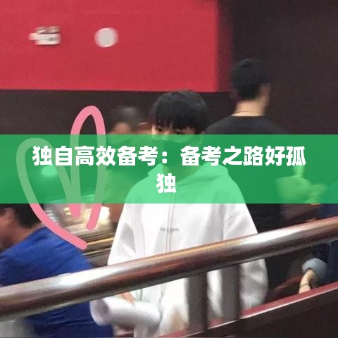 獨自高效備考:備考之路好孤獨