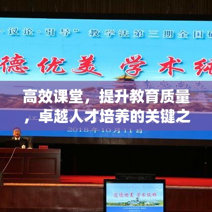 高效課堂,提升教育質量,卓越人才培養的關鍵之道