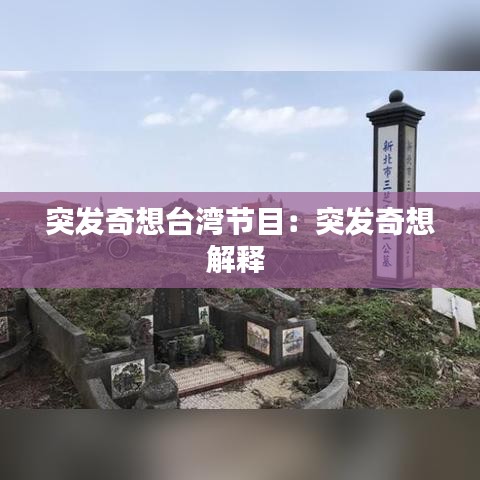 突發(fā)奇想臺灣節(jié)目:突發(fā)奇想解釋