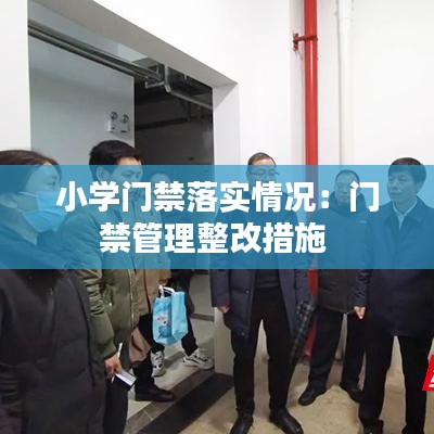 小學門禁落實情況：門禁管理整改措施 