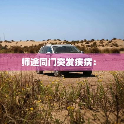 師途同門突發疾病: