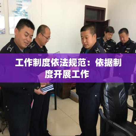 工作制度依法規(guī)范：依據制度開展工作 