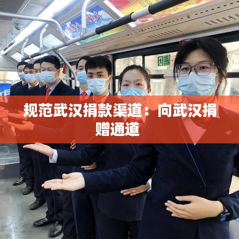 規范武漢捐款渠道:向武漢捐贈通道