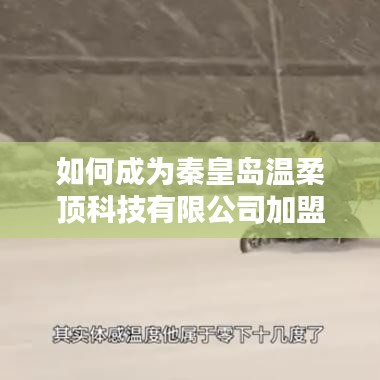 秦皇島溫柔頂科技加盟指南，如何成為優質合作伙伴？