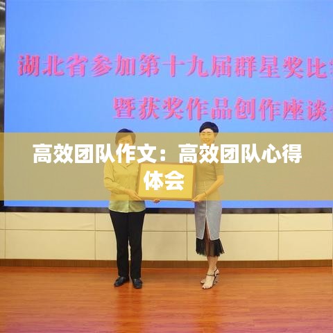 高效團隊作文:高效團隊心得體會