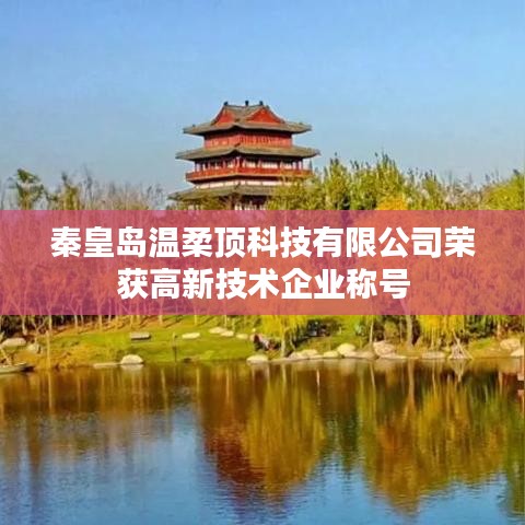 秦皇島溫柔頂科技榮獲高新企業稱號