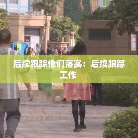 后續(xù)跟蹤他們落實(shí):后續(xù)跟蹤工作