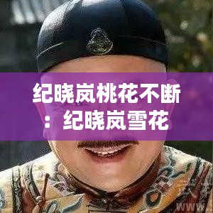 紀曉嵐桃花不斷:紀曉嵐雪花