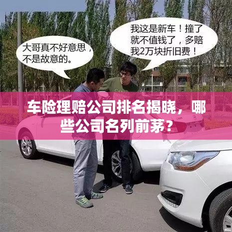 車險理賠公司排名揭曉，哪些公司名列前茅？