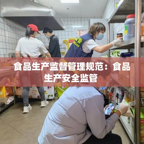 食品生產監督管理規范：食品生產安全監管 