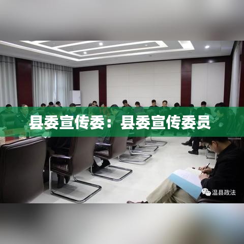 縣委宣傳委:縣委宣傳委員