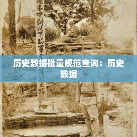 歷史數據批量規范查詢:歷史 數據