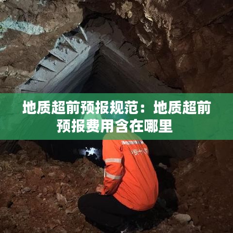 地質超前預報規范：地質超前預報費用含在哪里 