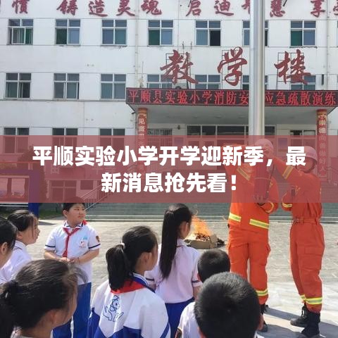 平順實驗小學開學迎新季，最新消息搶先看！