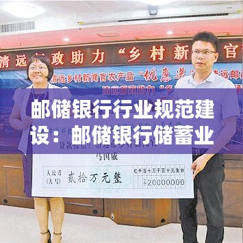 郵儲銀行行業(yè)規(guī)范建設:郵儲銀行儲蓄業(yè)務制度