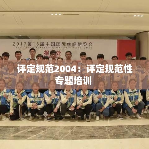評定規范2004：評定規范性專題培訓 