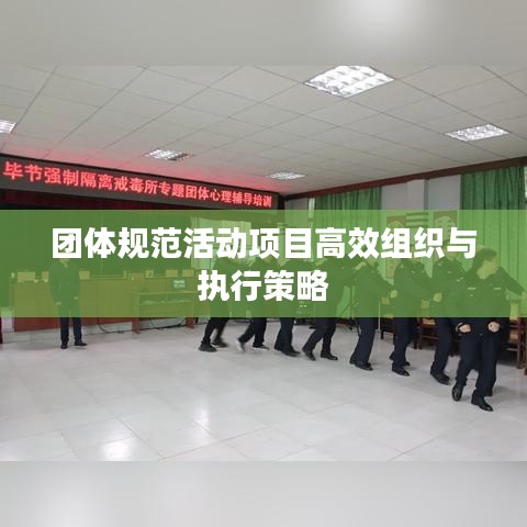 團體規范活動項目高效組織與執行策略