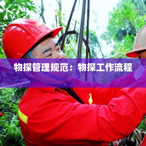 物探管理規范：物探工作流程 