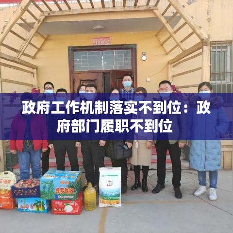 政府工作機制落實不到位:政府部門履職不到位