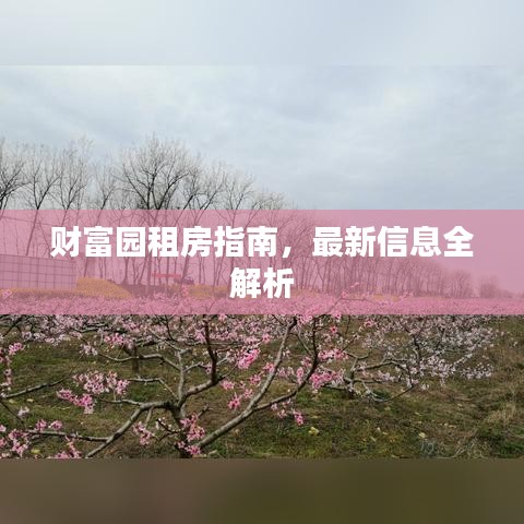 財富園租房指南，最新信息全解析