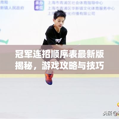 冠軍連招順序表最新版揭秘,游戲攻略與技巧大公開