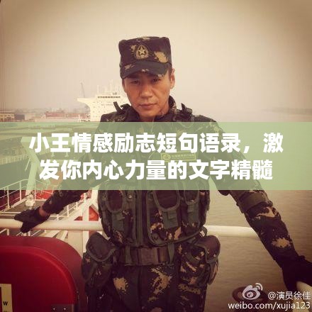 小王情感勵志短句語錄,激發你內心力量的文字精髓