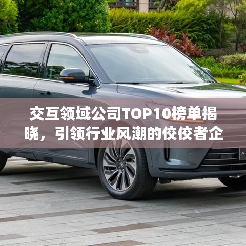 交互領(lǐng)域公司TOP10榜單揭曉,引領(lǐng)行業(yè)風(fēng)潮的佼佼者企業(yè)盤(pán)點(diǎn)!