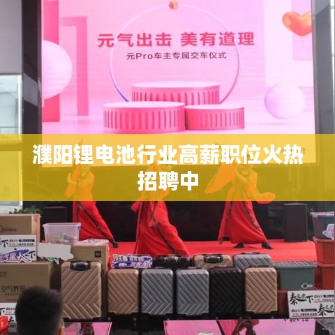 濮陽(yáng)鋰電池行業(yè)高薪職位火熱招聘中