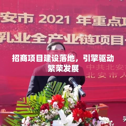 招商項目建設落地,引擎驅動繁榮發展