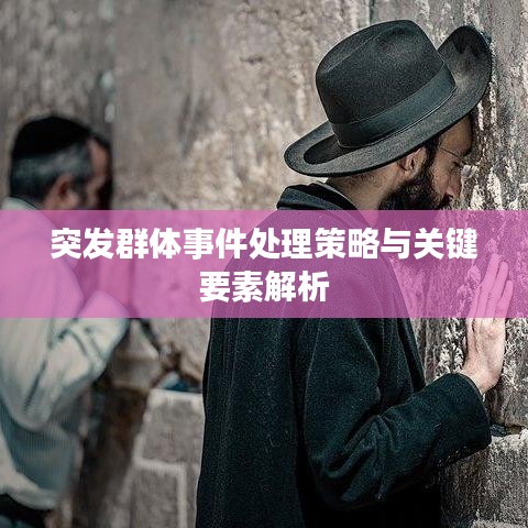 突發群體事件處理策略與關鍵要素解析