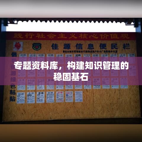 專題資料庫(kù),構(gòu)建知識(shí)管理的穩(wěn)固基石
