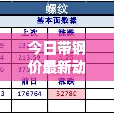 今日帶鋼價最新動態,市場走勢與影響因素深度解析