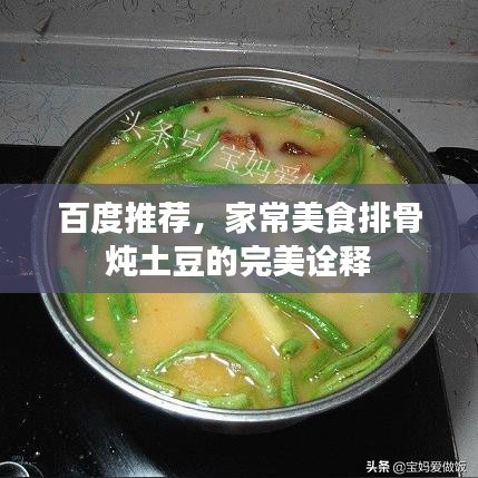 百度推薦,家常美食排骨燉土豆的完美詮釋