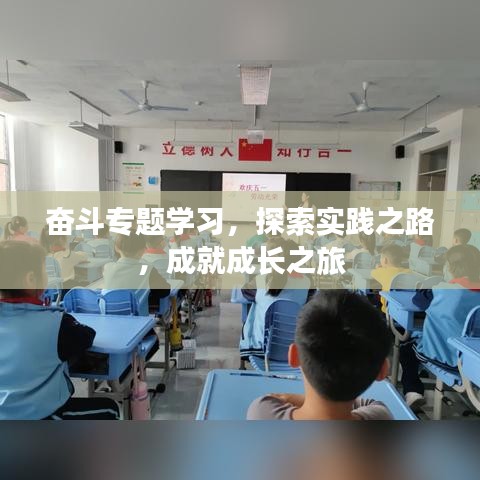 奮斗專題學習，探索實踐之路，成就成長之旅