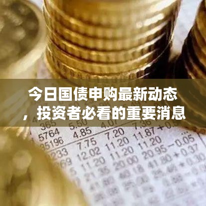 今日國債申購最新動態,投資者必看的重要消息