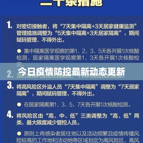 今日疫情防控最新動態更新