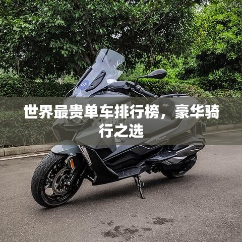 世界最貴單車排行榜，豪華騎行之選
