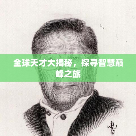 全球天才大揭秘，探尋智慧巔峰之旅