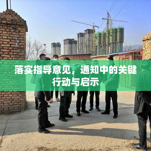 落實指導意見，通知中的關鍵行動與啟示