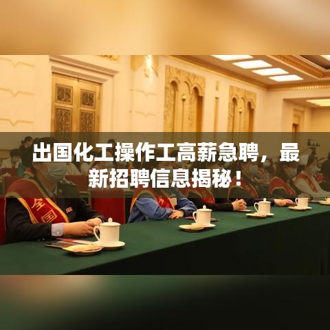 出國化工操作工高薪急聘，最新招聘信息揭秘！